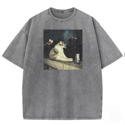 Nocturnal Vices Washed T-shirt