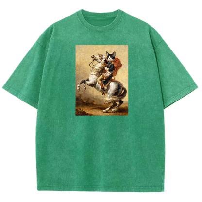 Napoleon Meow Washed T-shirt