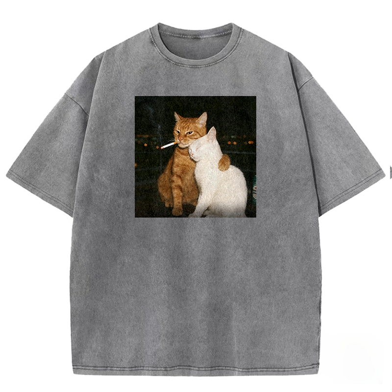 City Lights Companions Washed T-shirt