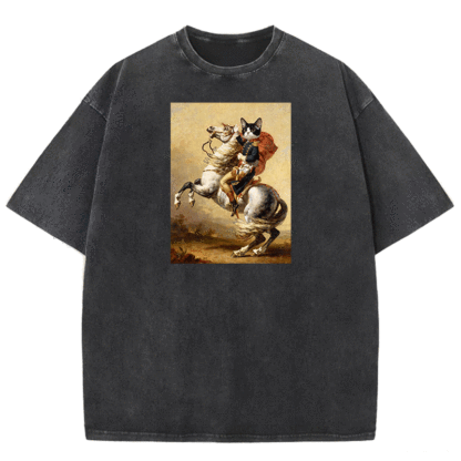 Napoleon Meow Washed T-shirt