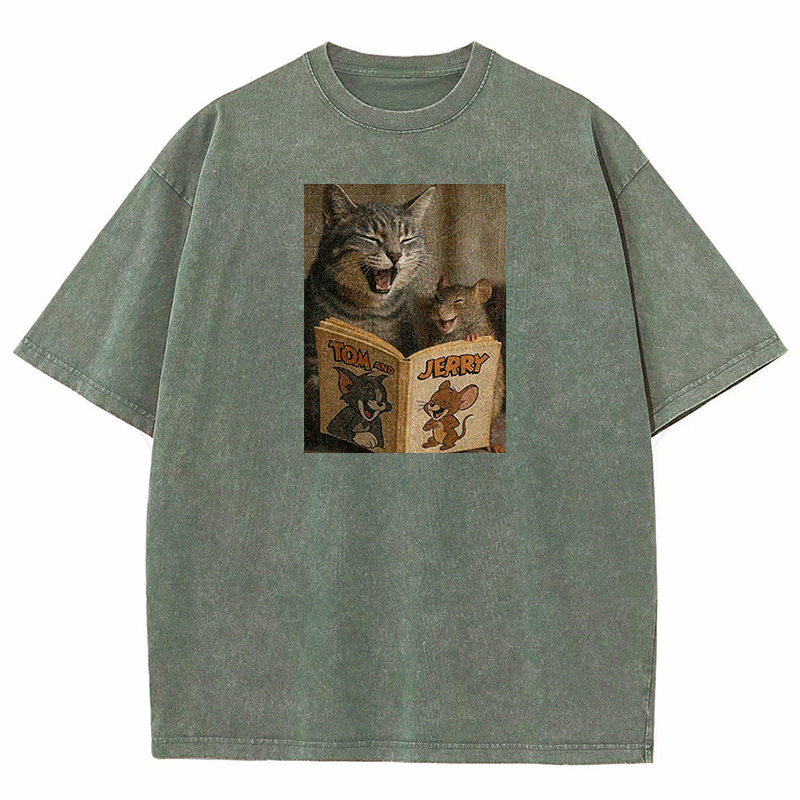 Literary Truce Washed T-shirt