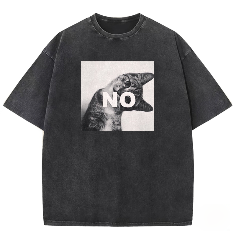 Reject Cat Washed T-shirt