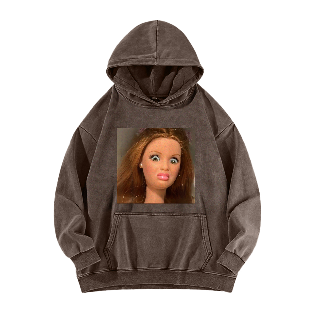 Wacky Barbie Washed Hoodie
