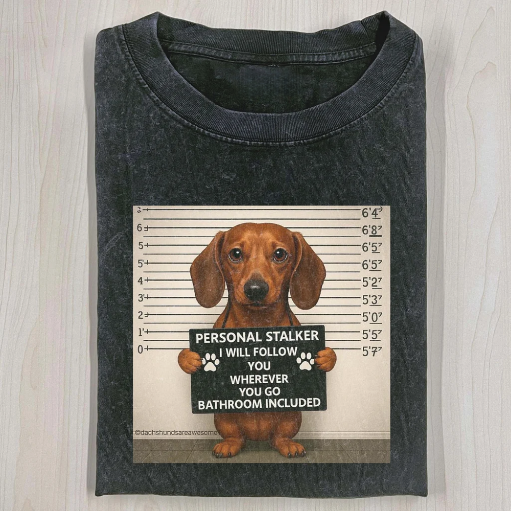 Wacky Dog Washed T-shirt