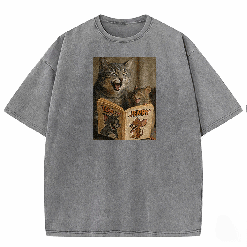 Literary Truce Washed T-shirt