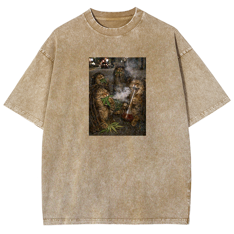 Catnip Dreamers Washed T-shirt