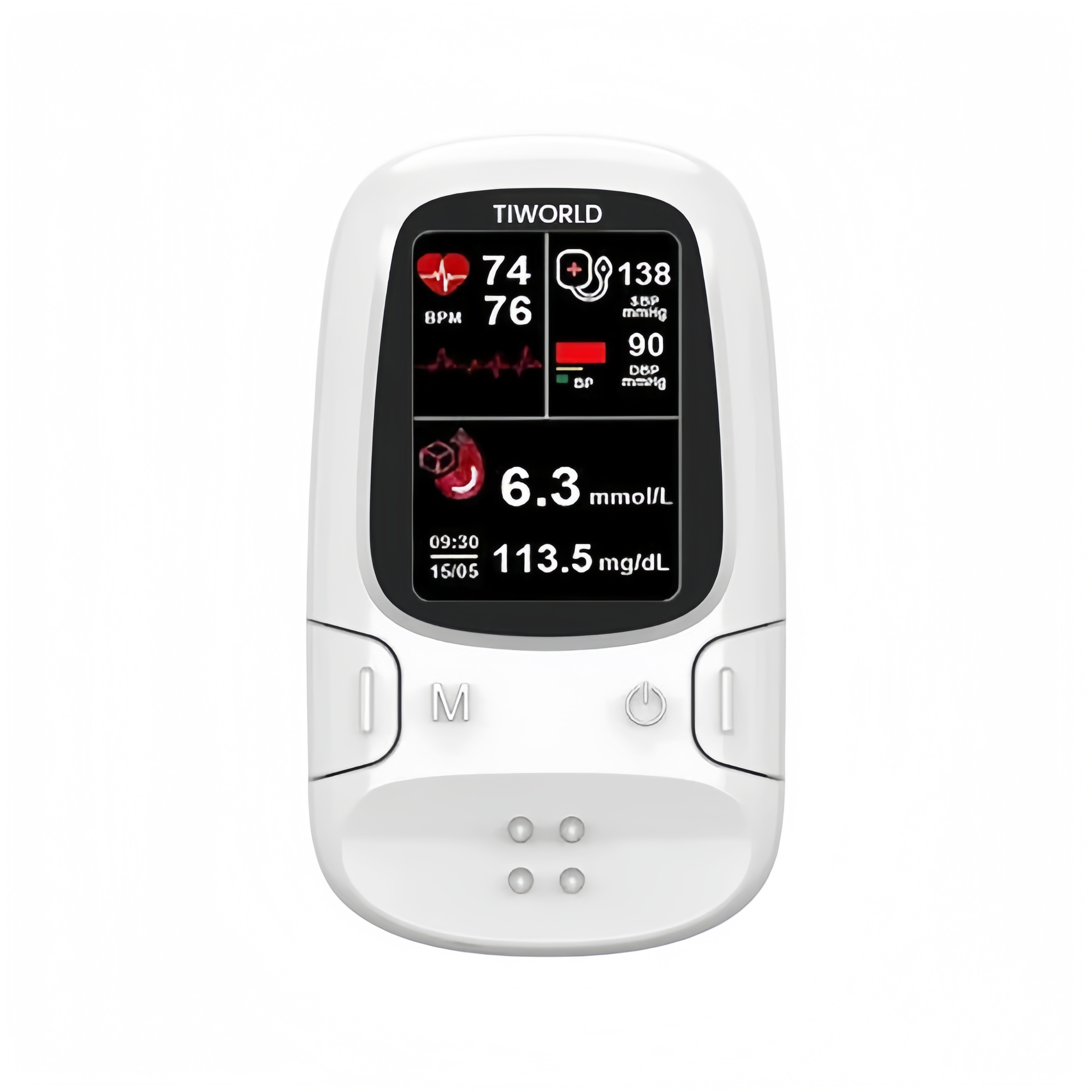 A Tiworld™ bemutatja az újonnan piacra dobott non-invazív okos vércukormérőt 🔥Készült az USA-ban🔥