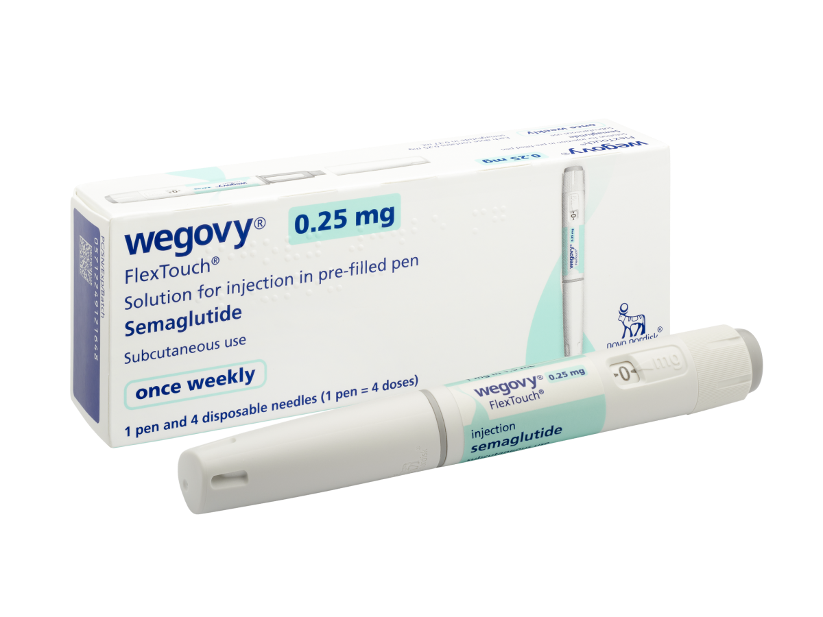 Wegovy FlexTouch 0,25 mg csomagolás