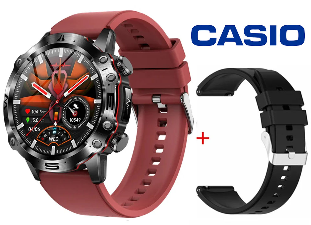 CASIO AI ORVOSI DIAGNOSZTIKÁS OKOSÓRA - 2025 ÚJ VÉRLIPIDEK, HÚGYSAV, VÉRGLUKOZ SZINT - EKG+PPG FITNESZKÖVETŐ