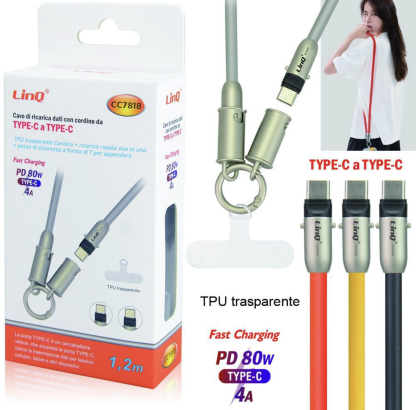 CC7818 | Cavo type-c a type-c (Linq)