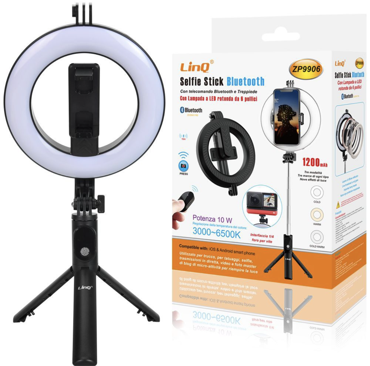 ZP9906 | Selfie stick bluetooth (Linq)