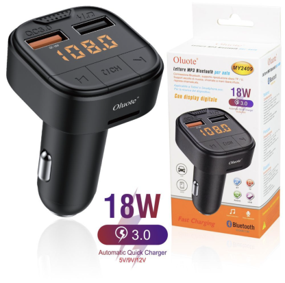 MY2409 | Lettore MP3 bluetooth per auto (Linq)