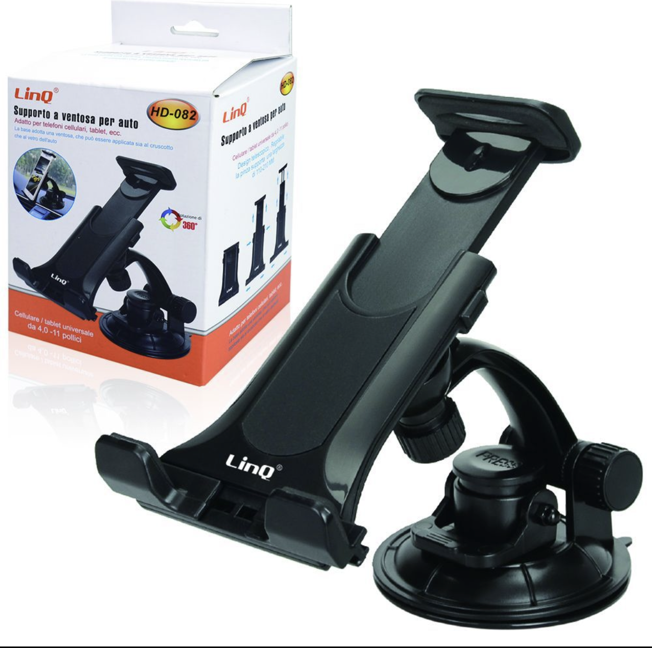 HD-082 | Supporto a ventosa per auto (Linq)