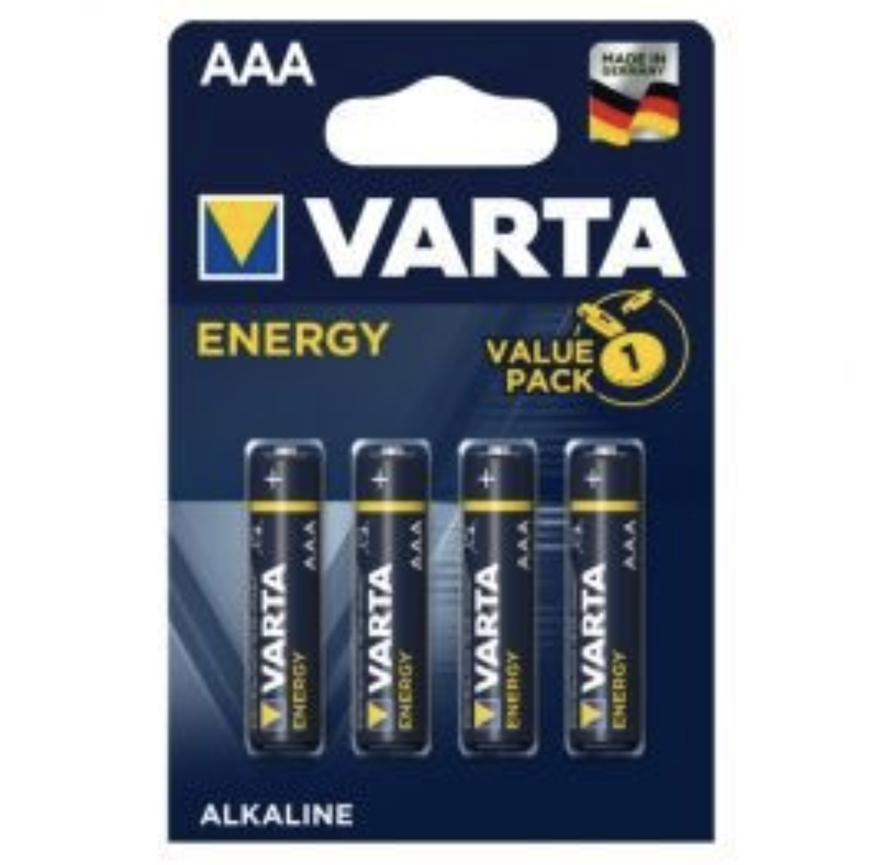 Batteria AAA Energy 4 pezzi (Varta)