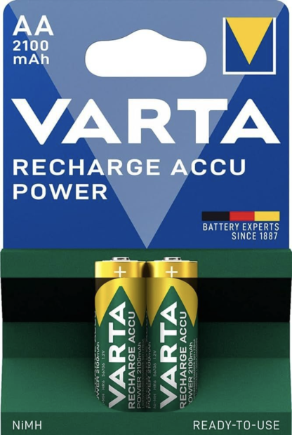 Batteria AA ricaricabile 2 pezzi (Varta)