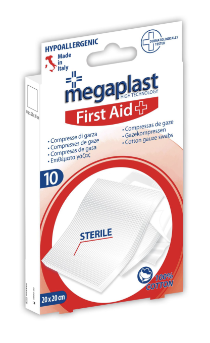 140137 | Compresse di garza sterili 20*20cm (Megaplast)