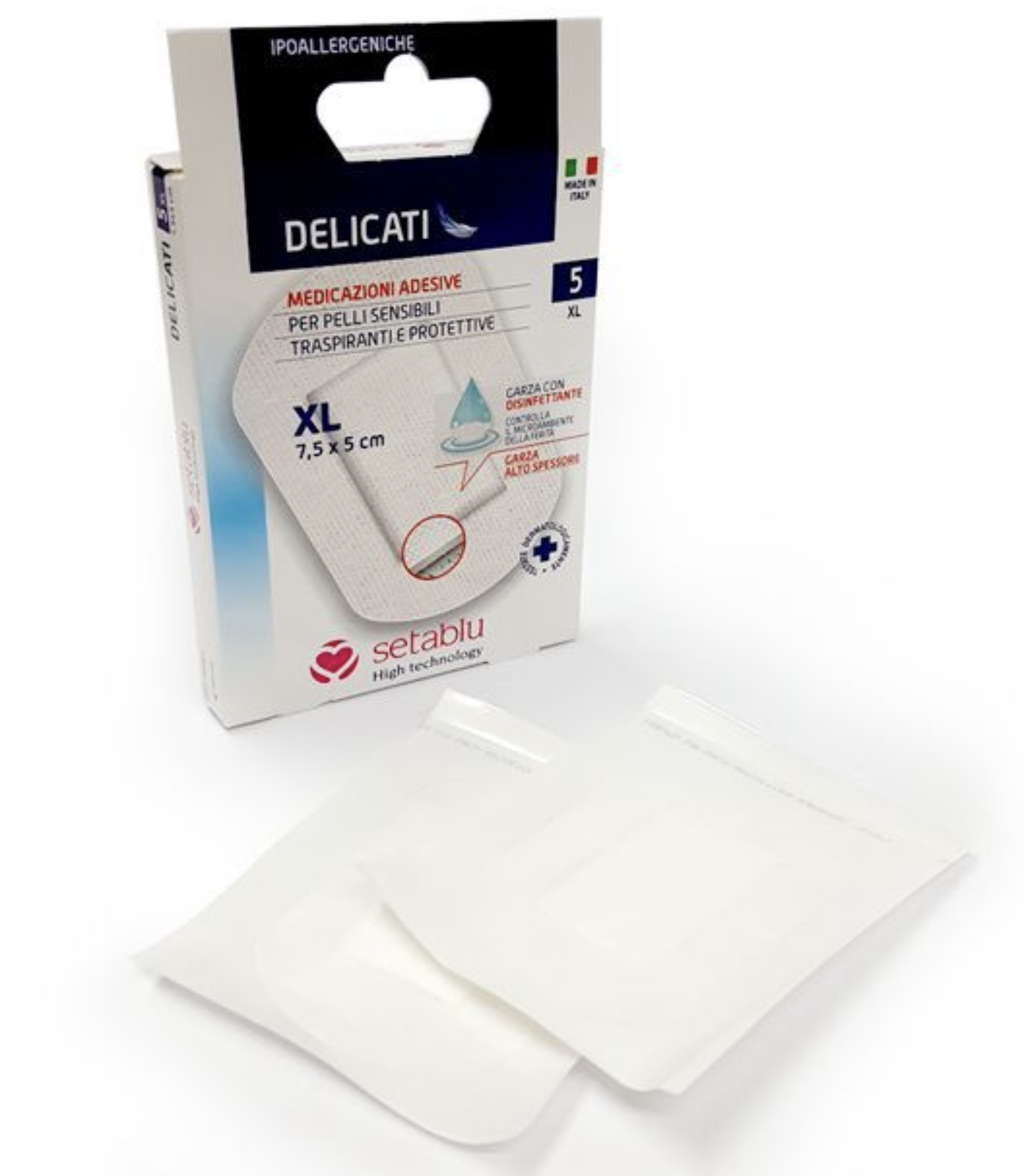 16745SE | Cerotti delicati XL 5 pezzi (Setablu) 