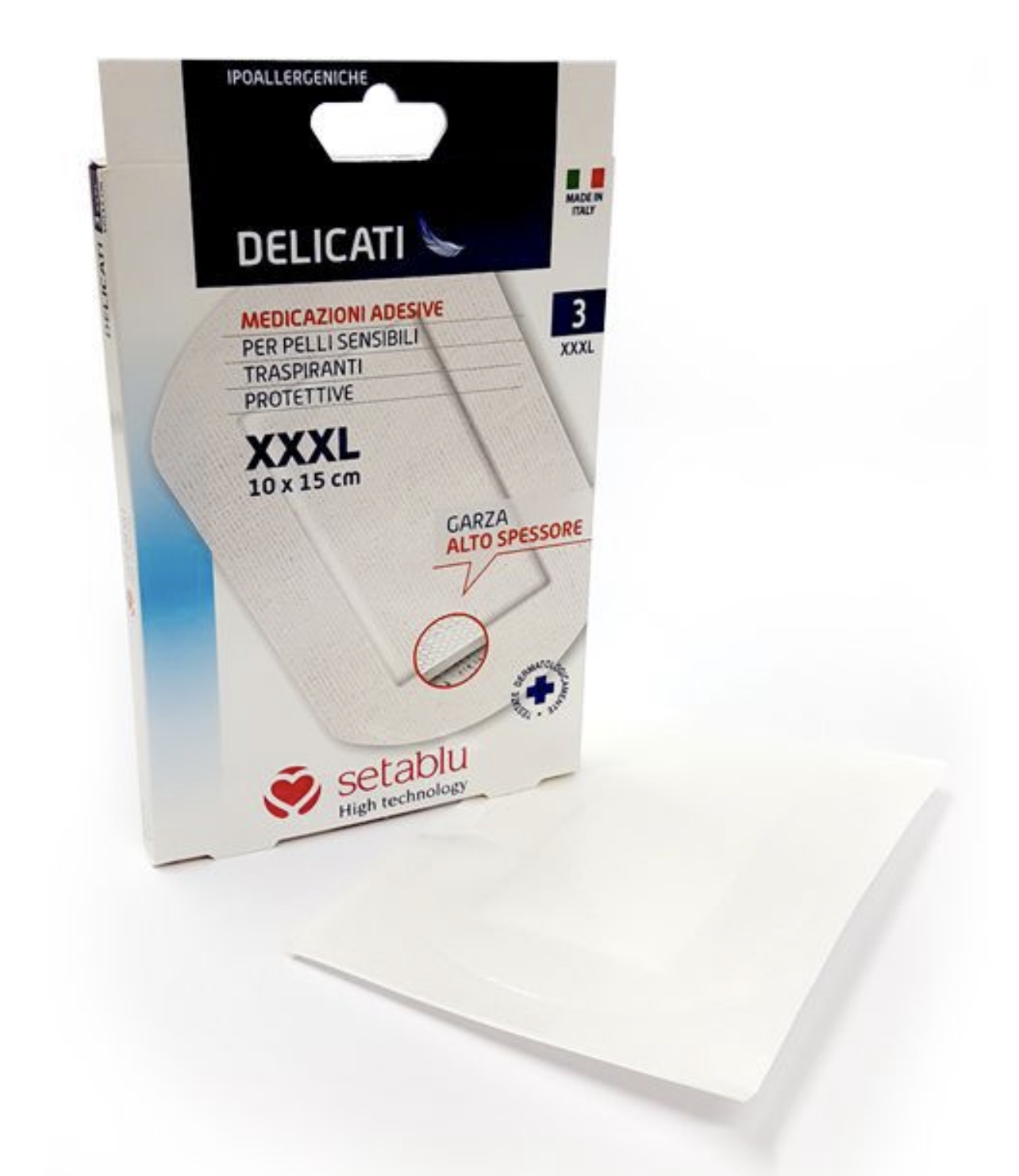 93812SE | Cerotti delicati XXL 2 pezzi (Setablu)