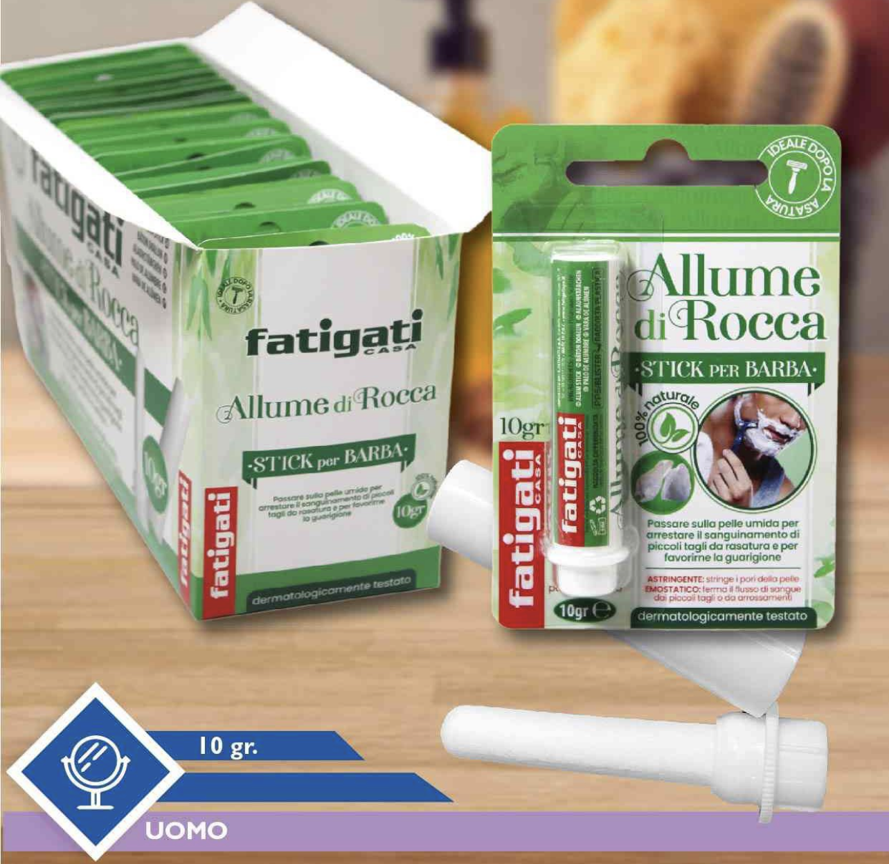 452187 | Allume di rocca stick (Fatigati)