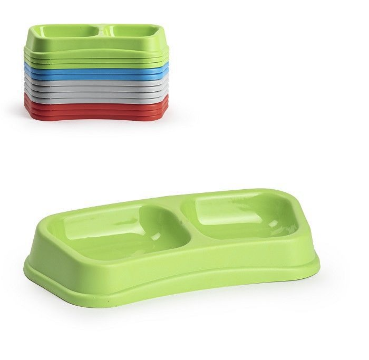 11229 | Ciottola doppia per animali (Manulife)