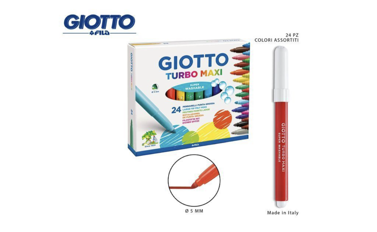 Pennarelli Turbo Maxi 24 (Giotto)