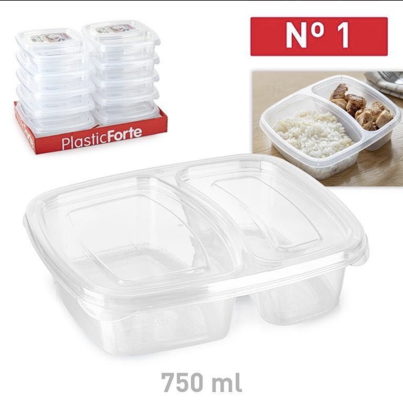 023987 | Lunch box (PlasticForte)