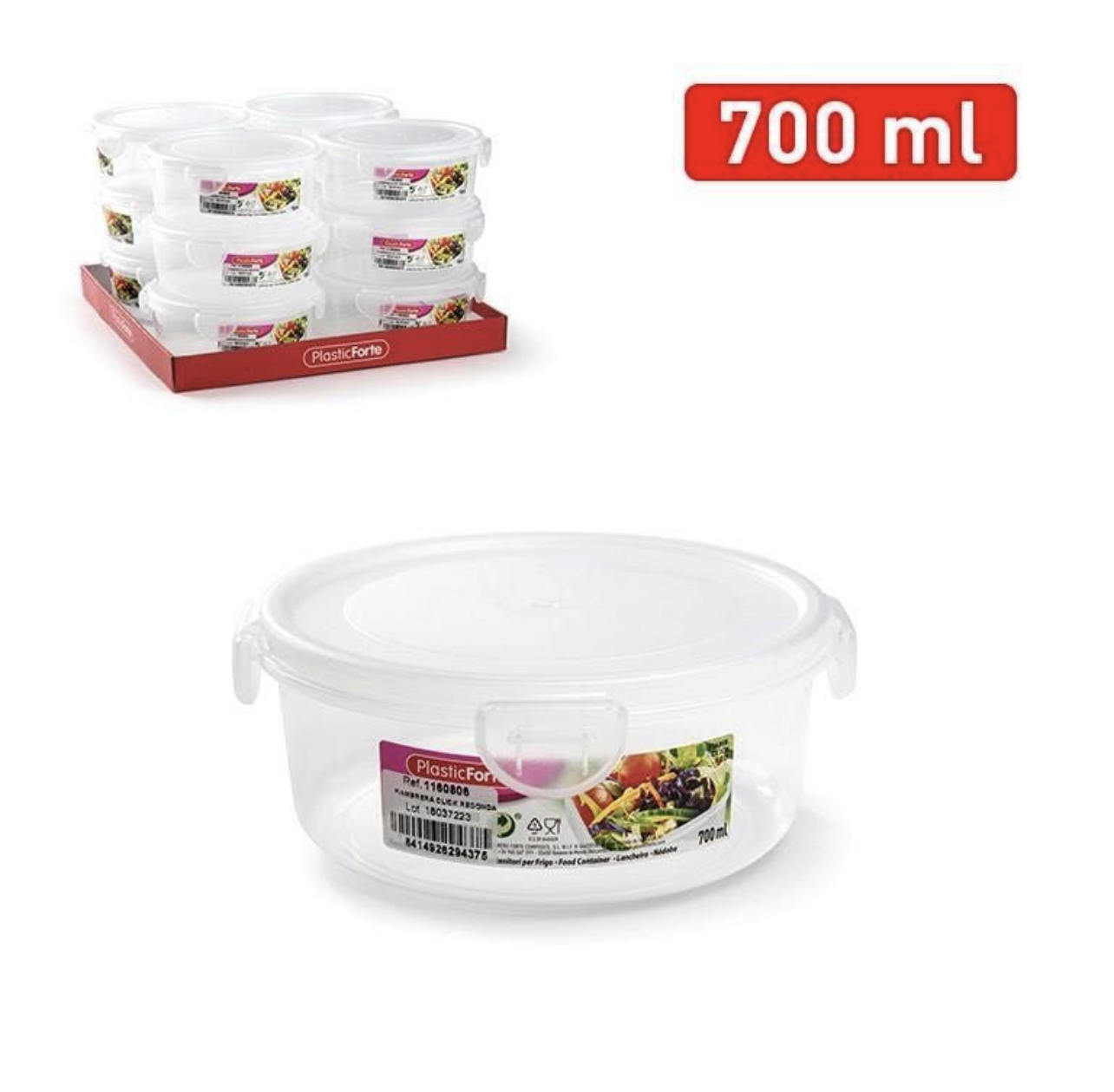 023373 | Contenitore click tondo (PlastcForte)