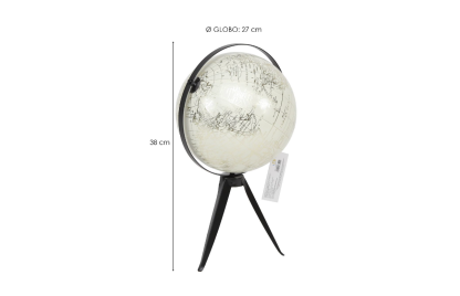 016764 | Globo terrestre metallo 