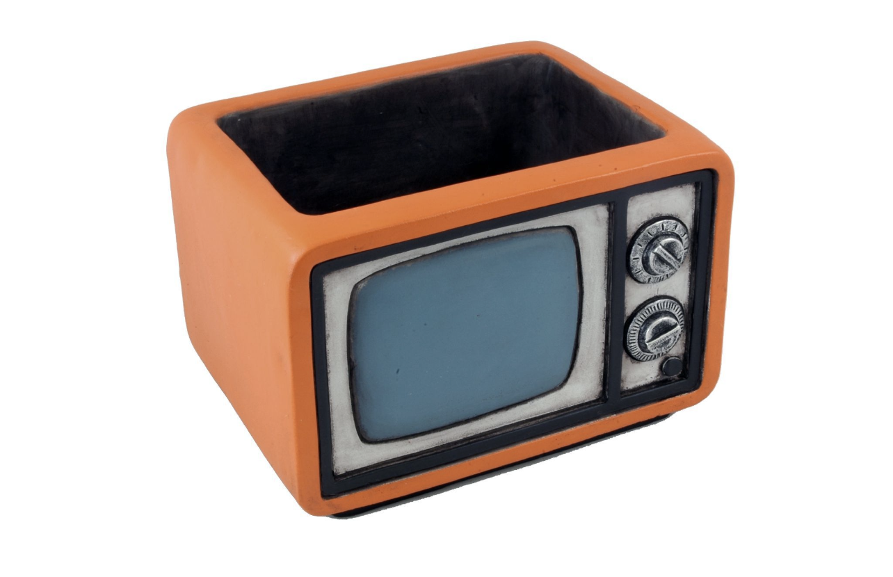 49885 | Portavaso ceramica 22.5x16.5x15.5cm