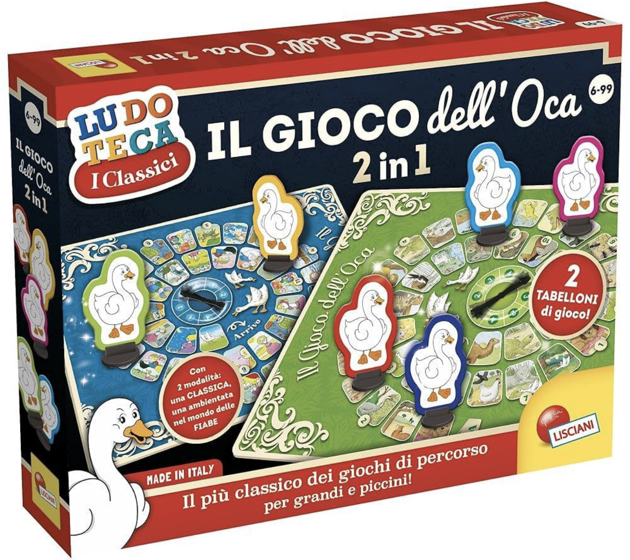 Gioco dell'oca 2 in 1 (Lisciani)