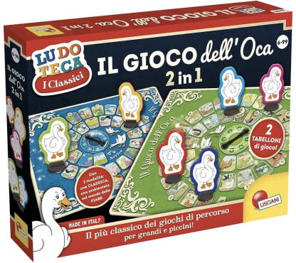 Gioco dell'oca 2 in 1 (Lisciani)