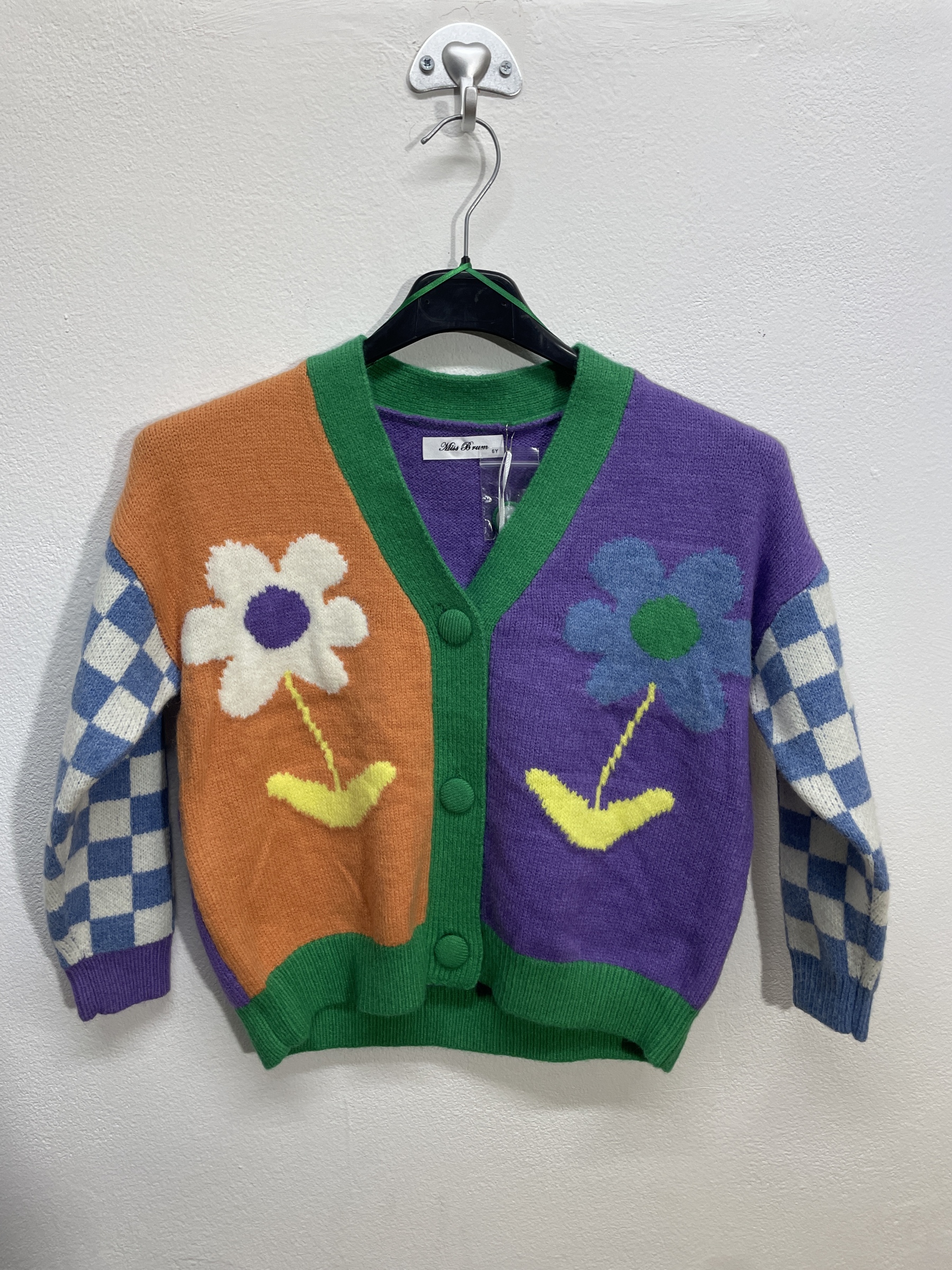 A803 | Cardigan colorato 