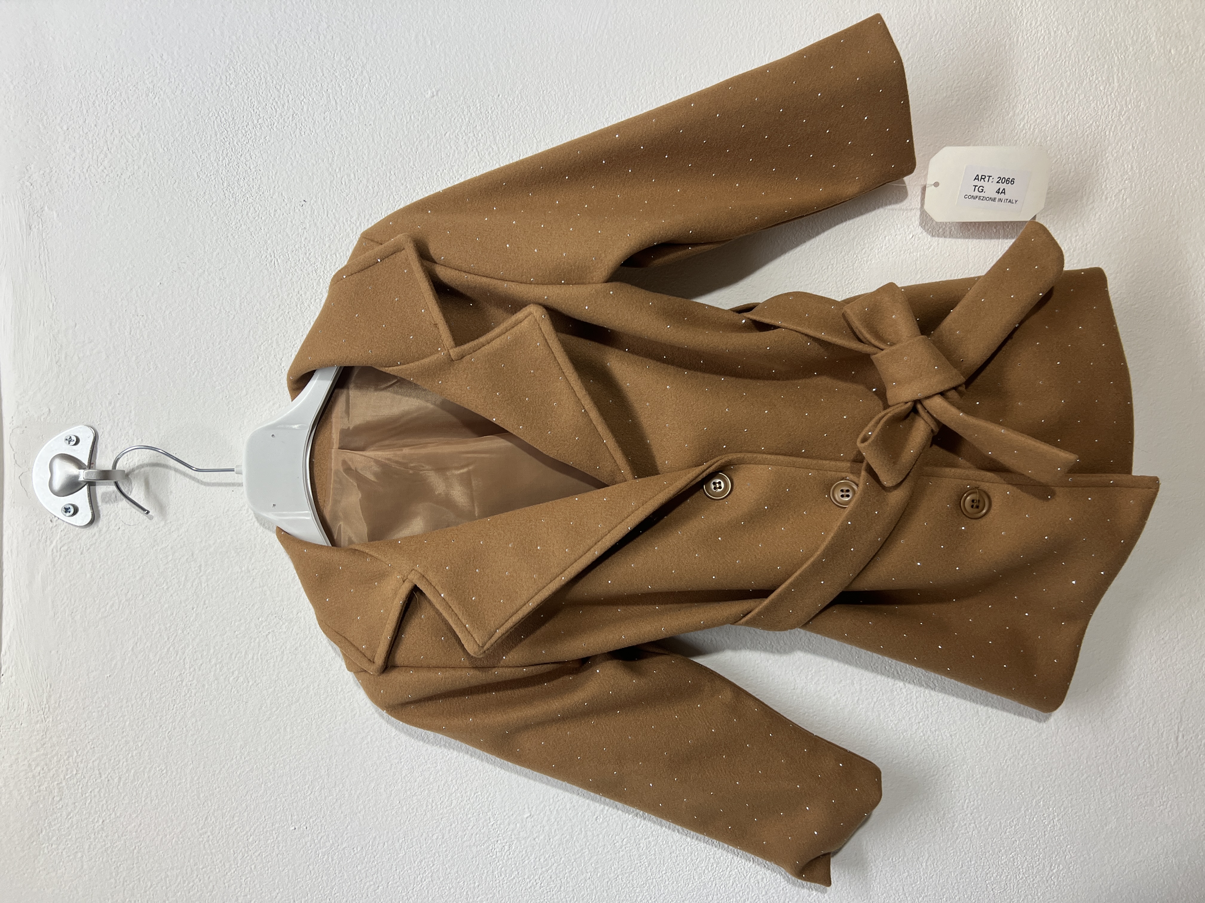 2066 | Cappotto brillantinato 