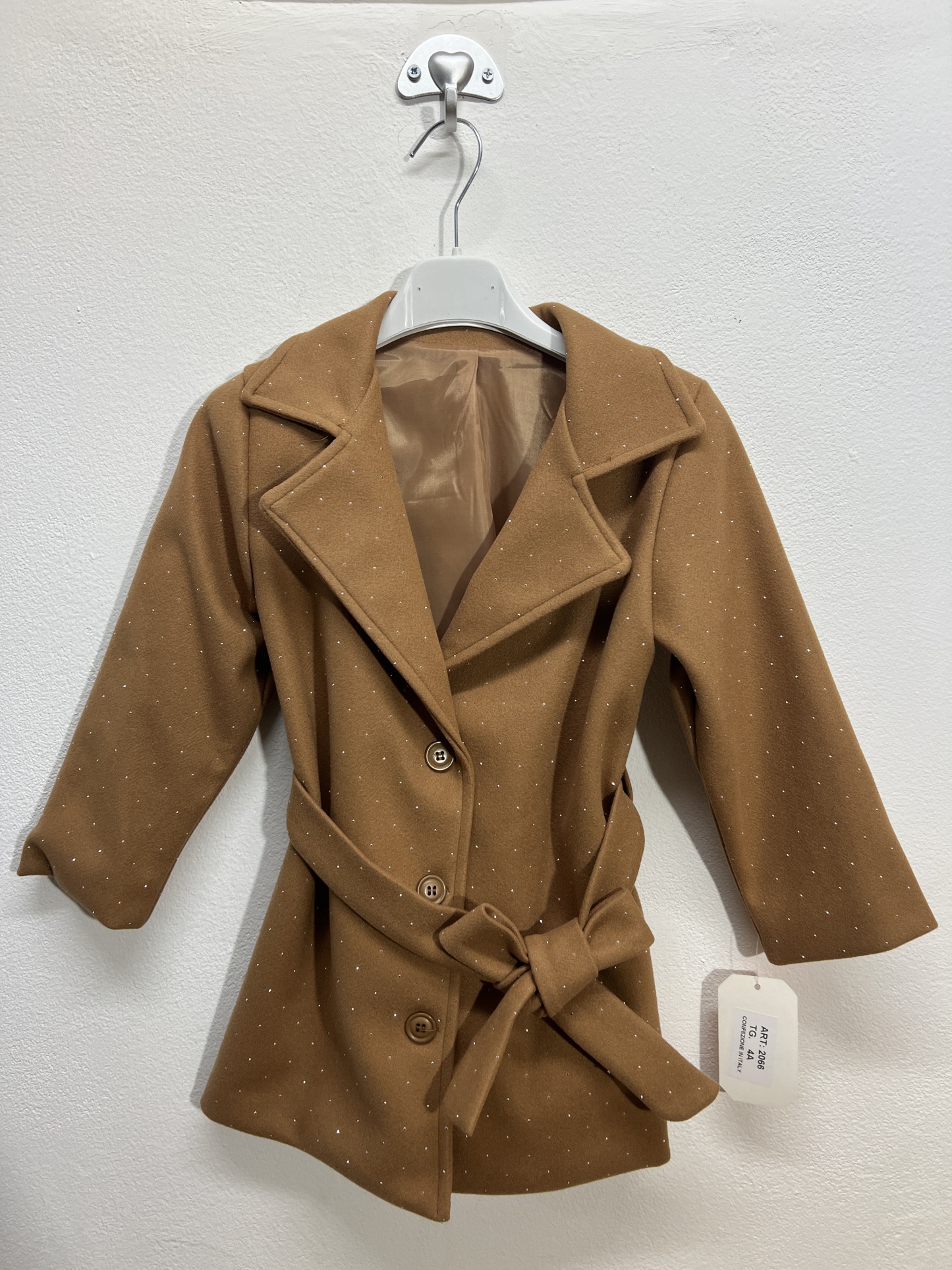 2066 | Cappotto brillantinato 