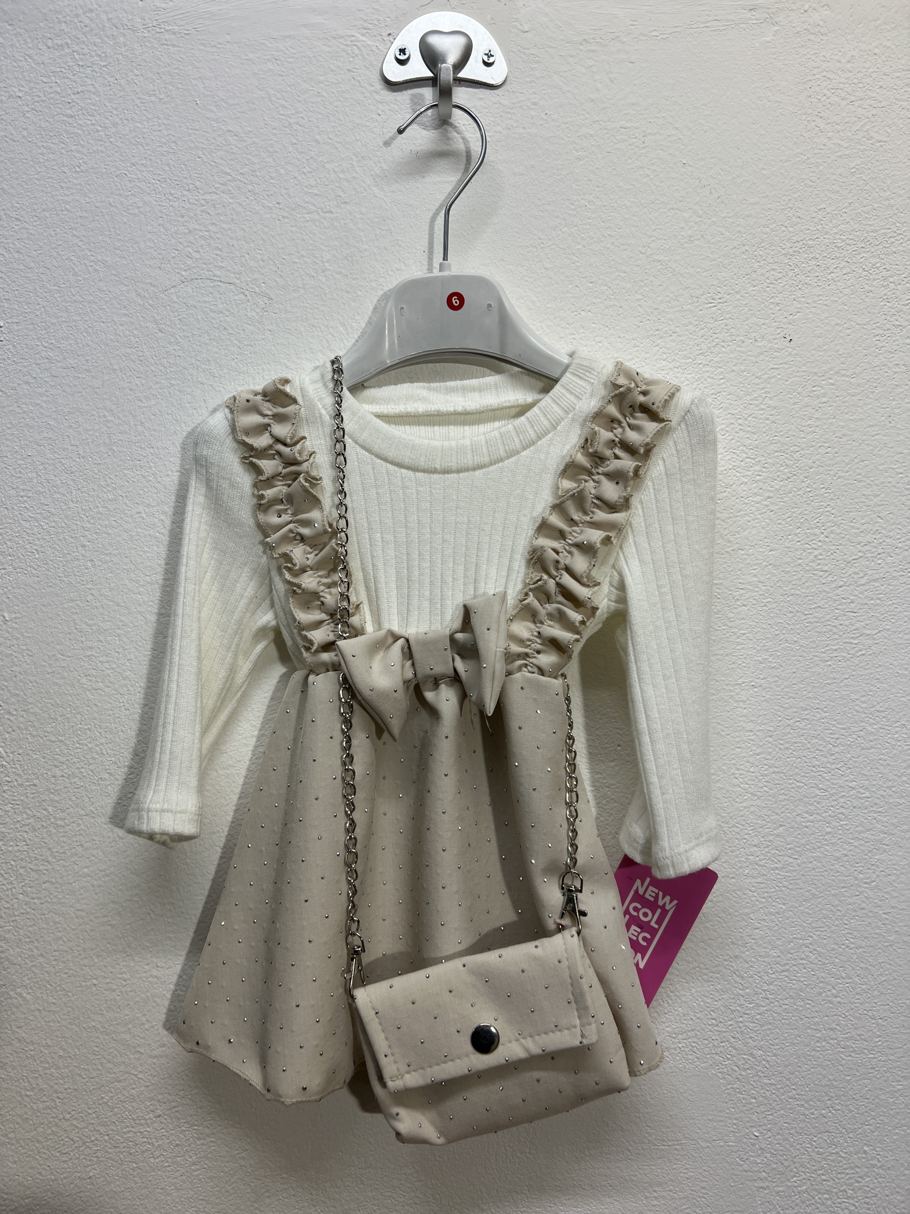 8443 | Vestitino con la borsa