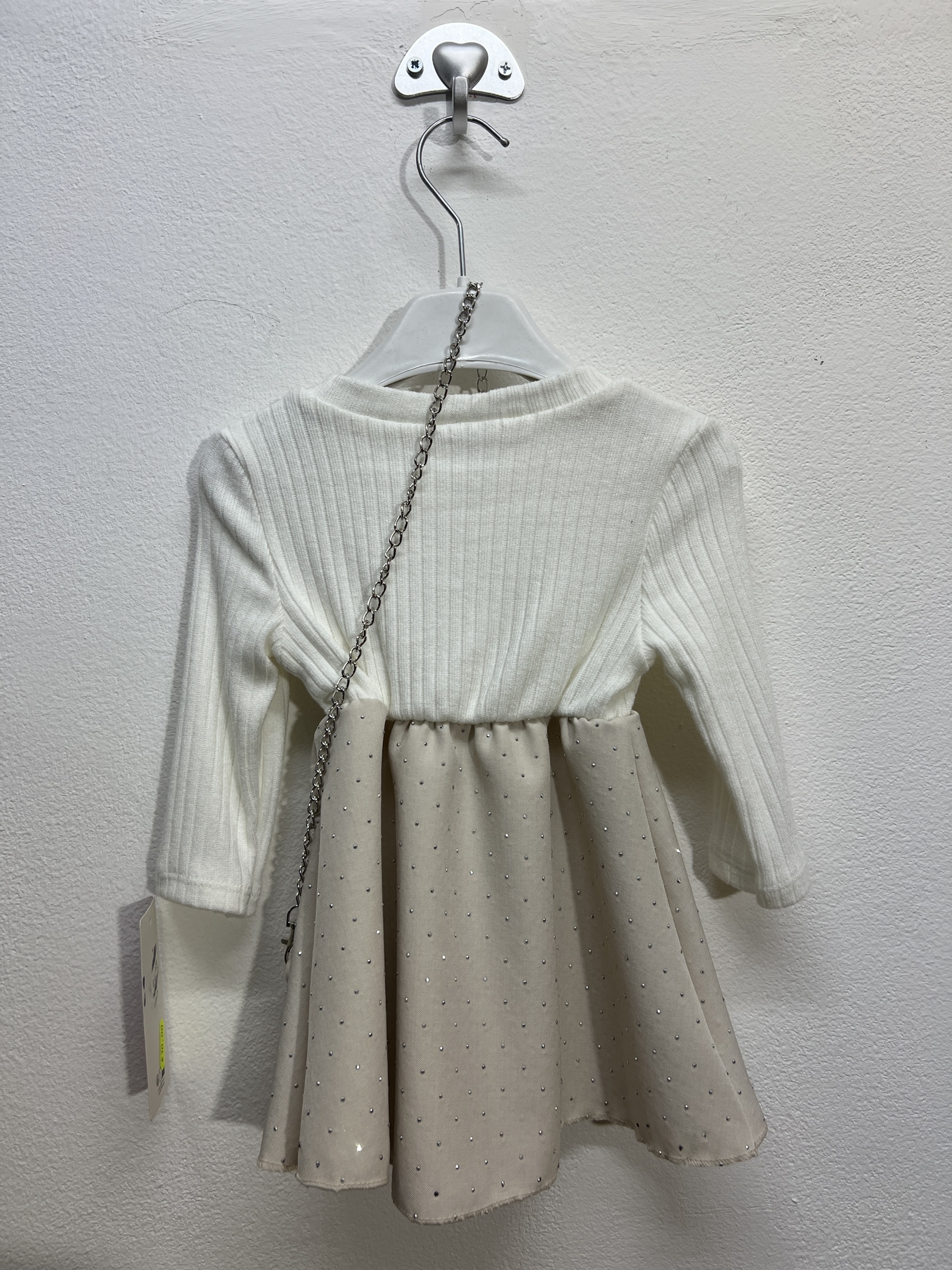 8443 | Vestitino con la borsa 