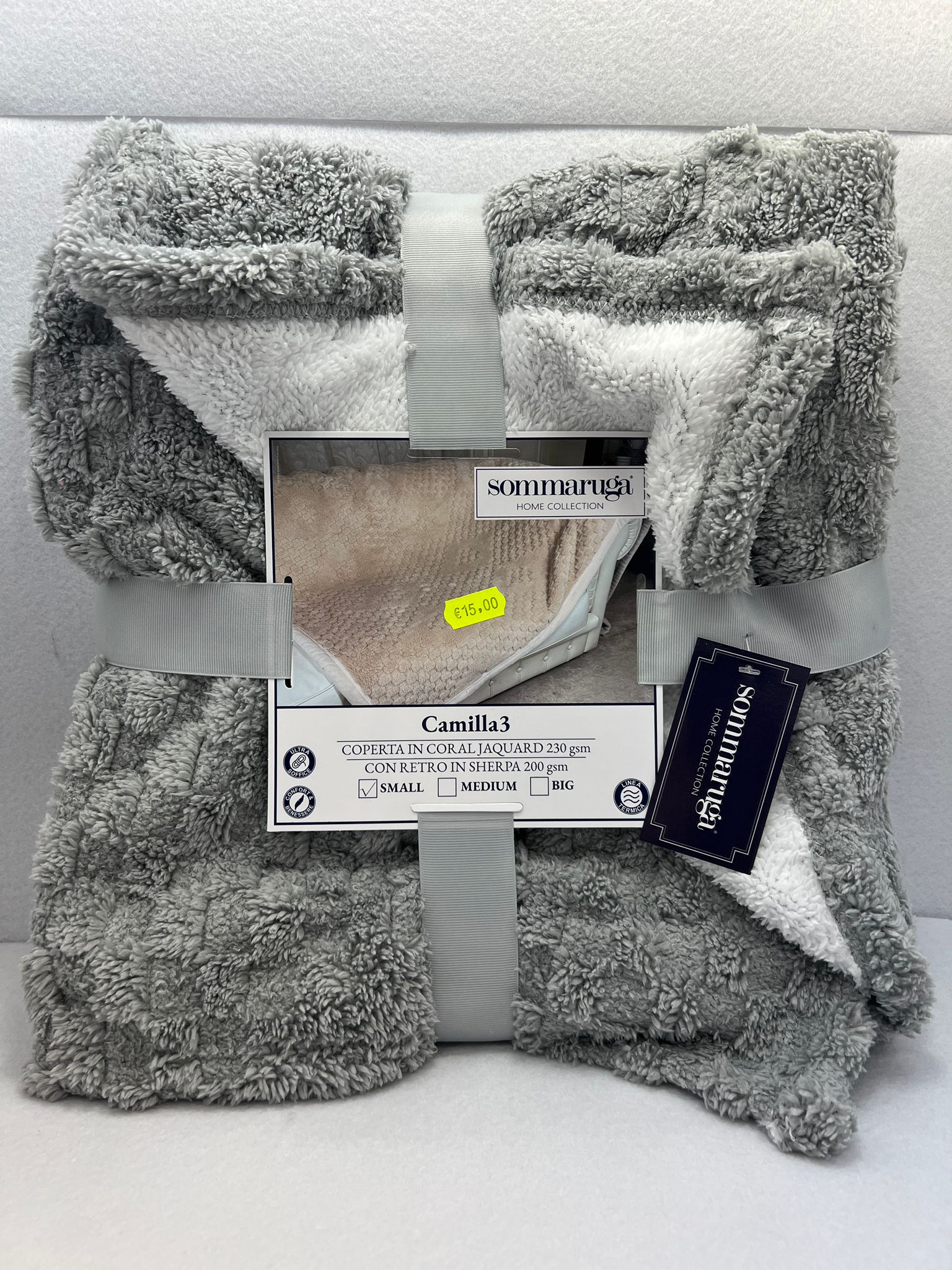 Coperta in coral jacquard (Sommaruga)