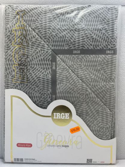 COMPLETO LETTO SINGOLO COTONE GINEVRA