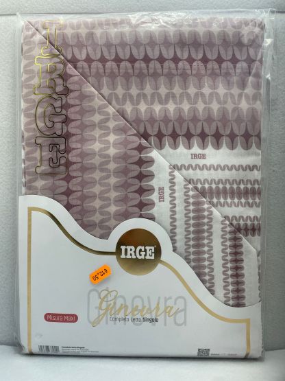  COMPLETO LETTO SINGOLO COTONE GINEVRA