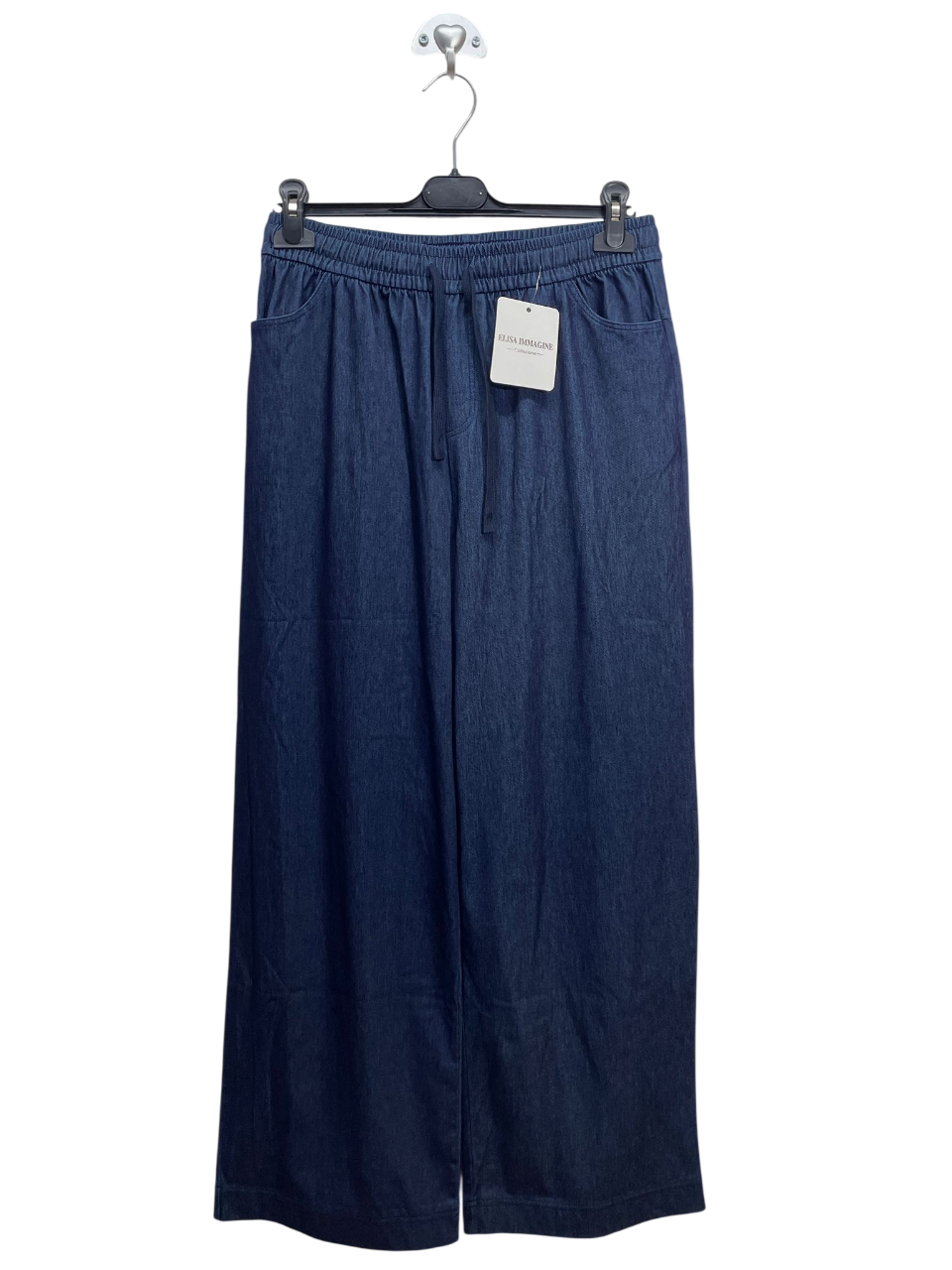KM- 1082 | Pantalone effetto jeans 