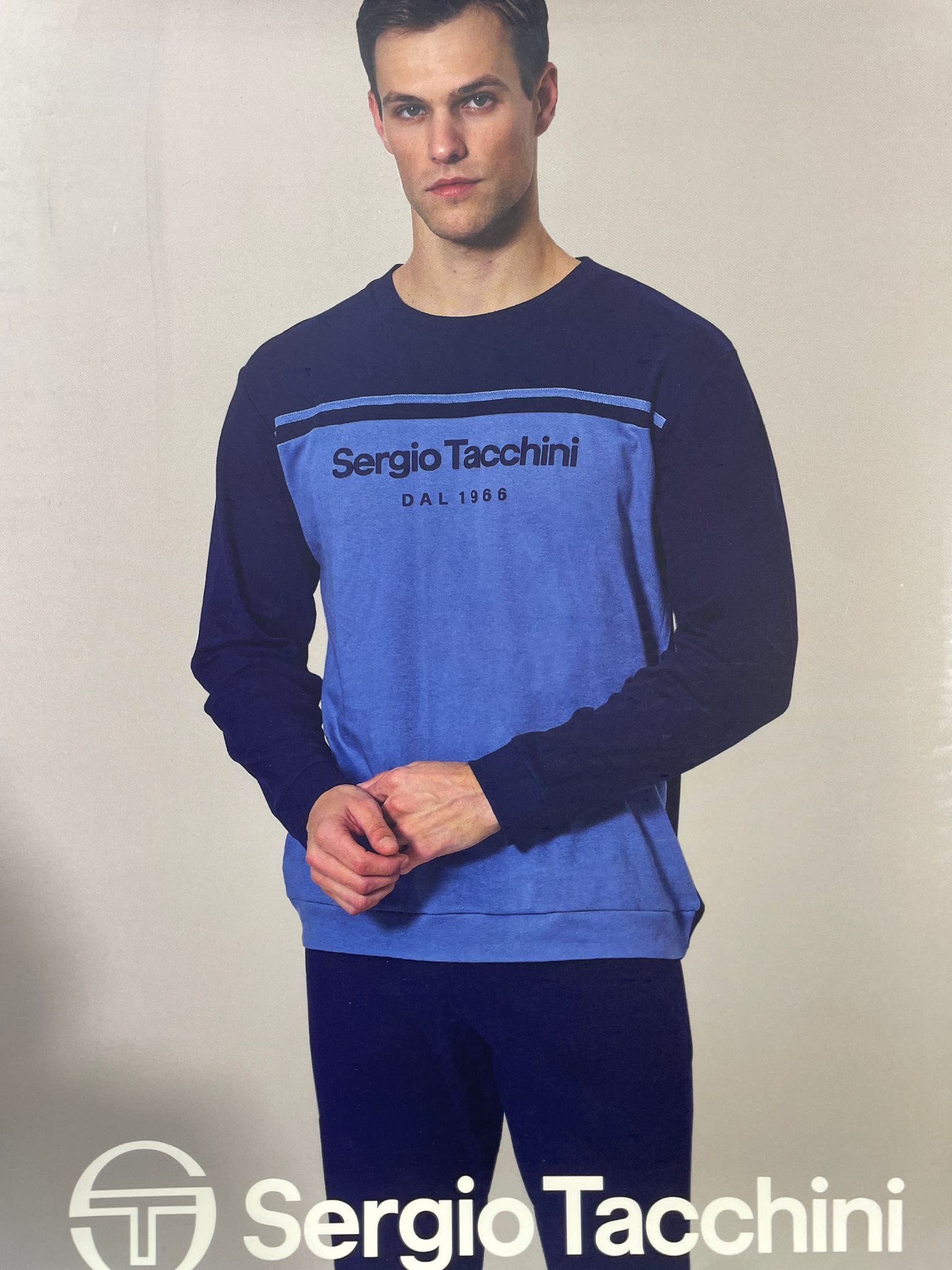 PGI_50B14 | Pigiama in caldo cotone SERGIO TACCHINI