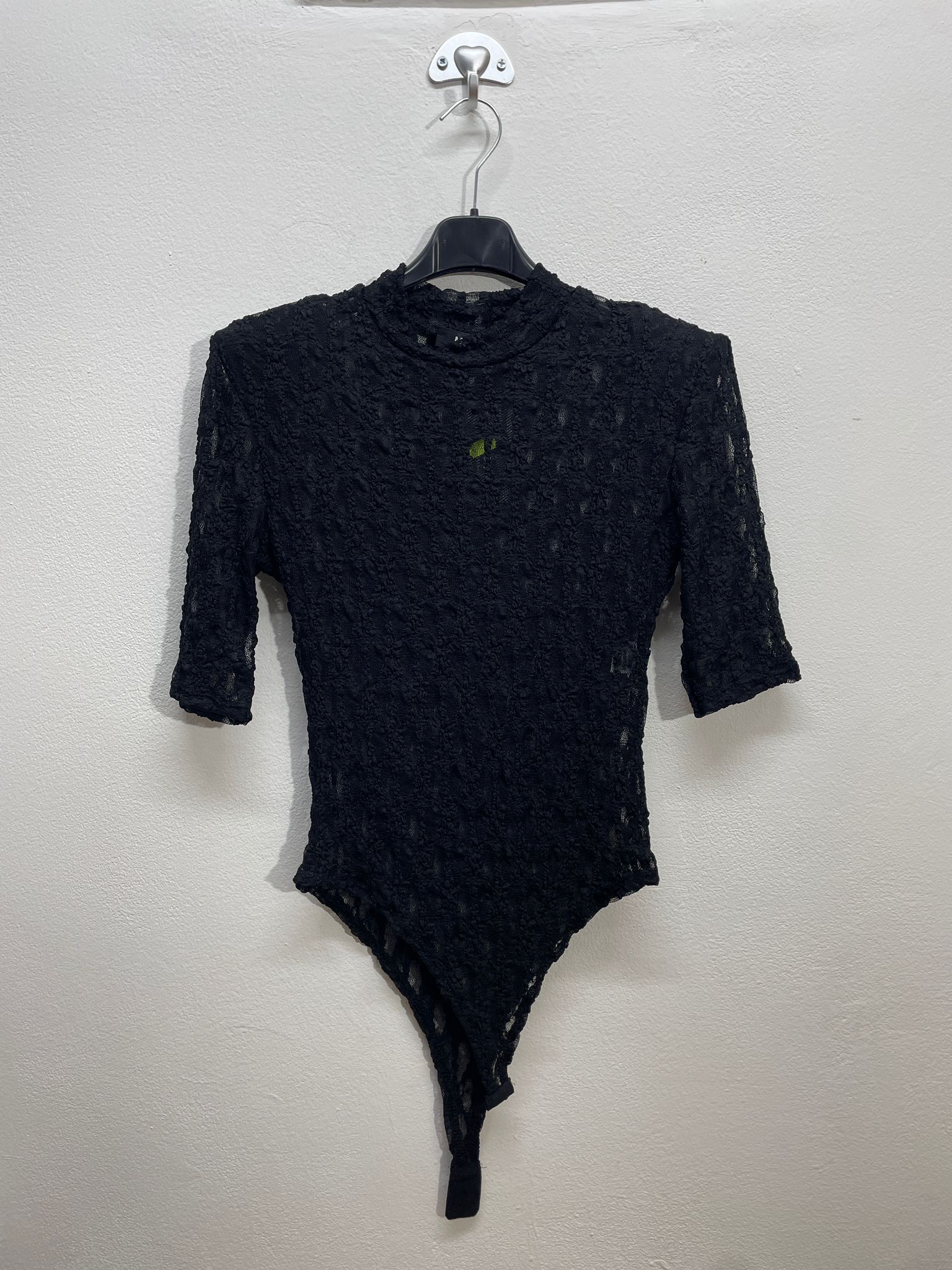 16621. Body con spalline merlettato 