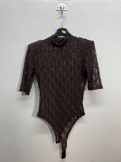 16621. Body con spalline merlettato 