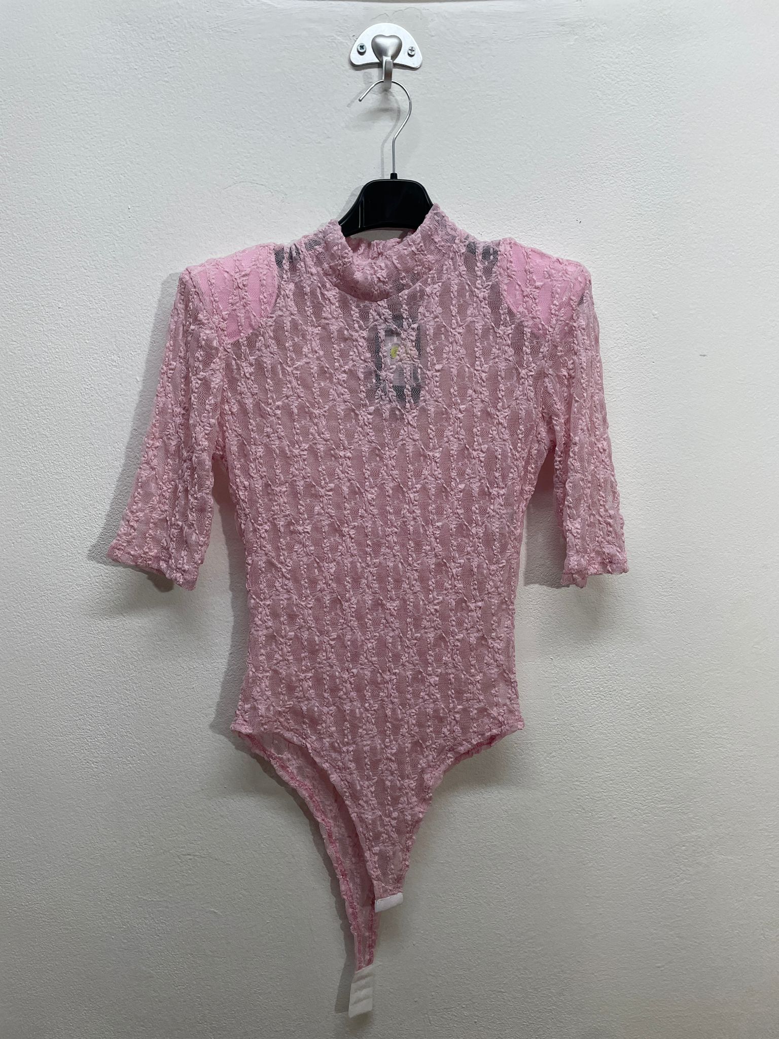 16621. Body con spalline merlettato 