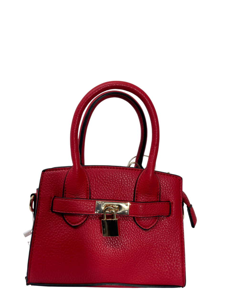 T215 |  borsetta con singola cerniera e lucchetto 