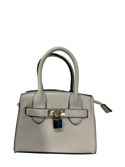 T215 |  borsetta con singola cerniera e lucchetto 