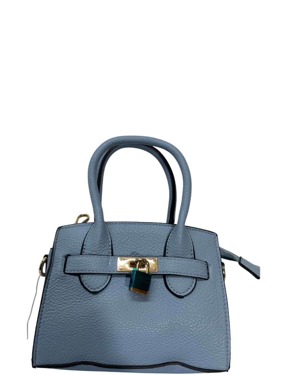 T215 |  borsetta con singola cerniera e lucchetto 