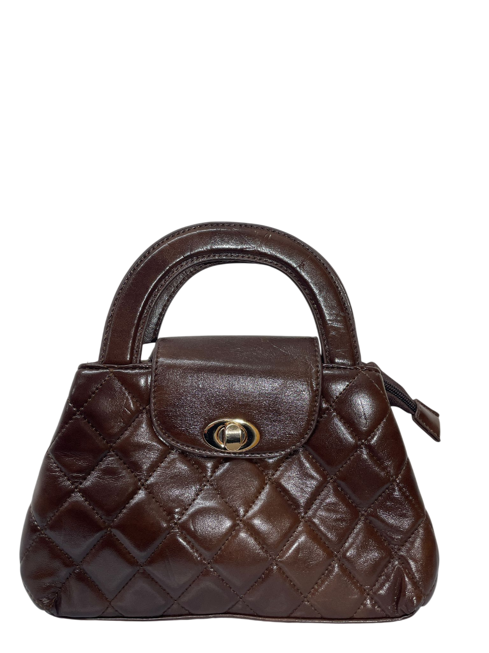 CH1224 | borsetta trapuntata col manico