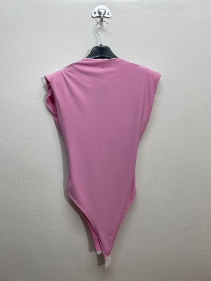 16637 |  Taglia unica body con spalle integrate scollo V
