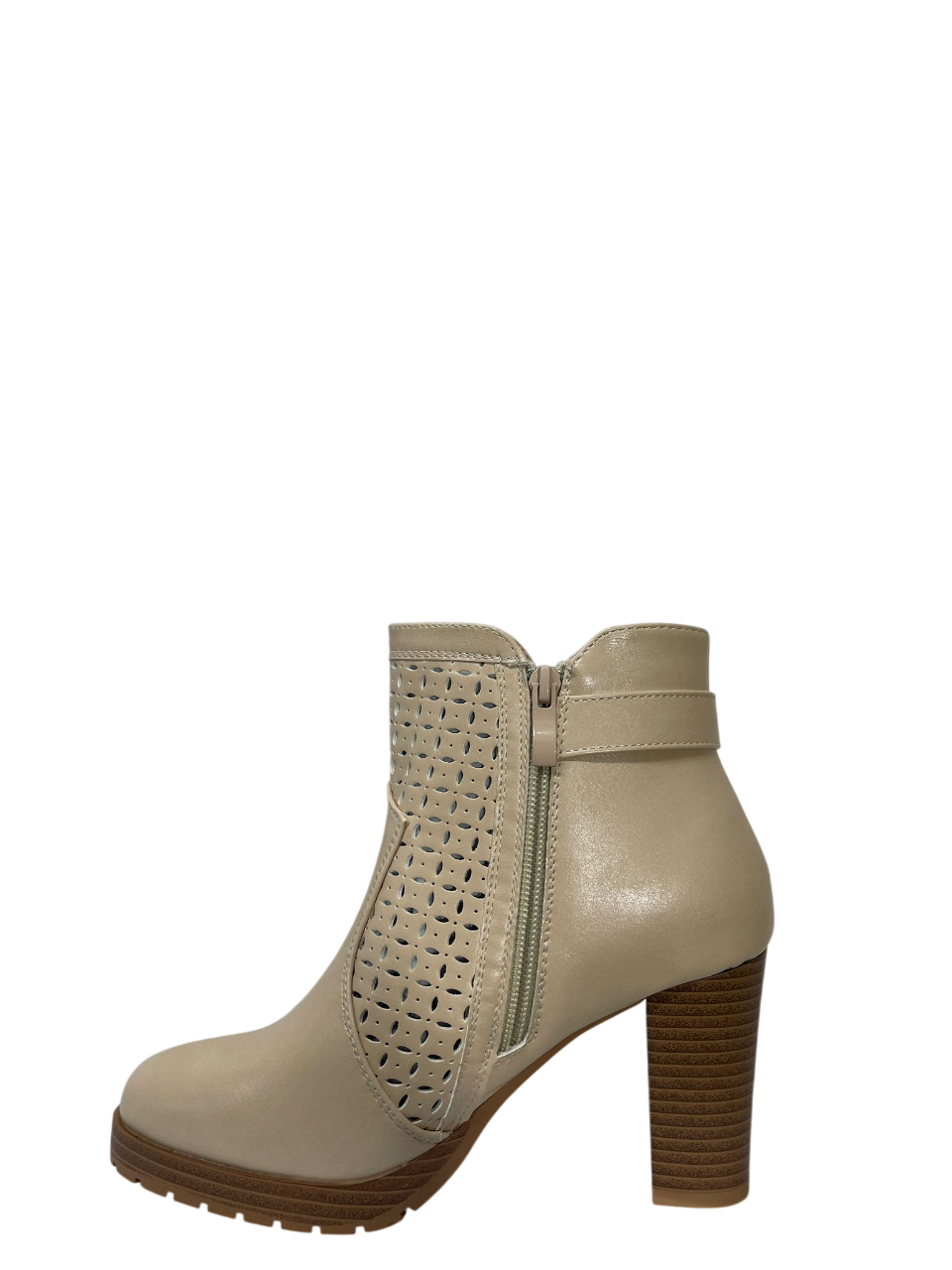 YL300. Stivali di pelle con tronchetto 